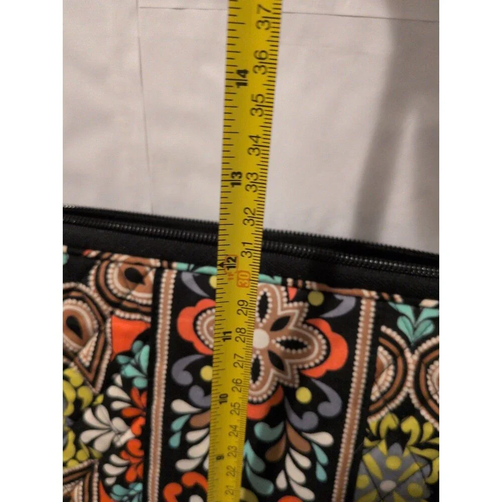 Vera Bradley Laptop Organizer bag case Enchantment fox peacock